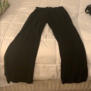 Black beach pants